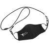 View Image 1 of 5 of Comfy 2-Ply Face Mask with Lanyard - Youth
