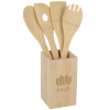 View Image 1 of 3 of Bamboo Kitchen Tool Set
