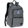 View Image 1 of 4 of Graphite Deluxe Laptop Backpack - Embroidered