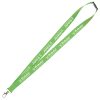 View Image 1 of 3 of Lanyard with Metal Lobster Clip - 3/4" - 24 hr