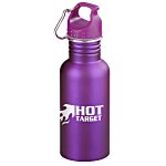 Wide Mouth Matte Stainless Sport Bottle - 16 oz.