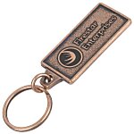 Econo Metal Keychain - Rectangle