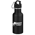 Wide Mouth Matte Stainless Sport Bottle - 16 oz. - 24 hr