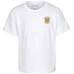 Gildan Ultra Cotton T-Shirt - Youth - Embroidered - White