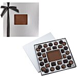 Chocolate Bites - 32-Piece - Silver Box