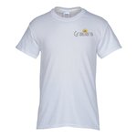 Gildan Heavy Cotton T-Shirt - Men's - Embroidered - White