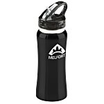 Clear Spout Stainless Steel Bottle - 16 oz. - 24 hr