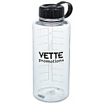 Clear Impact Mountain Bottle with Tethered Lid - 36 oz.