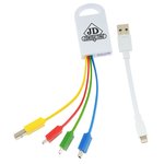 4-in-1 Charging Cable - Multicolour