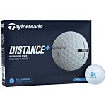 TaylorMade Distance+ Golf Ball - Dozen