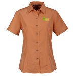 Harriton Barbados Textured Camp Shirt - Ladies'