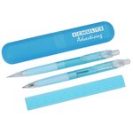 Caribbean Mechanical Pen and Pencil Set with Ruler