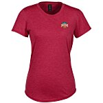 Gildan Tri-Blend T-Shirt - Ladies' - Colours - Embroidered