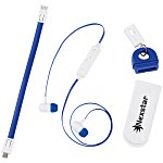 Commuter Wireless Ear Buds with Charging Strap