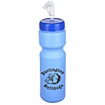 Value Water Bottle with Straw Lid - 28 oz. - Colours