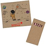 Kid's Colouring Book To-Go Set - Space