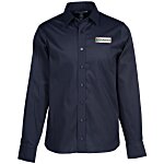 Crown Collection Stretch Broadcloth Untucked Shirt - Men's