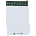 Souvenir Designer Notepad - 6” x 4” - 25 Sheet - Buffalo Plaid