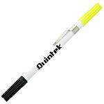 DriMark Double Header Plastic Point Pen/Highlighter