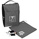 Heathered Shoe Bag Golf Kit C163256 : 4imprint.ca