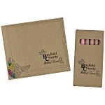 Adult Colouring Book To-Go Set - Floral