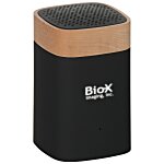 SCX Axel Light-Up Logo Wireless Speaker – Maple Wood