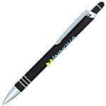 Vortex Soft Touch Stylus Metal Pen - Full Colour