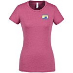 Bella+Canvas Favourite Tee - Ladies' - Heathers - Embroidered