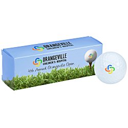 UNC Charlotte 3 Golf Ball Sleeve 