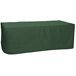 4imprint.ca: Serged Closed-back Fitted Table Cover - 8' - Blank C144284 