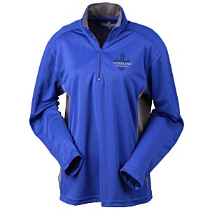 Blue Generation Men's Micro Fleece Zip Pullover - 9.6 Oz, Polar Navy, Sizes 2XL To 6XL