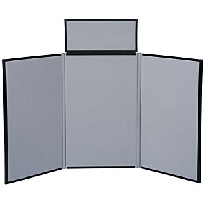 4imprint.ca: Fold N Go Tabletop Display - 4' - Blank C112433-B