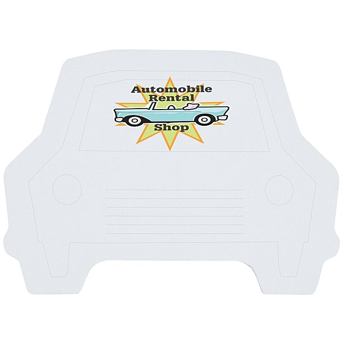 4imprint.ca Souvenir Sticky Note Car 25 Sheet C795325CAR