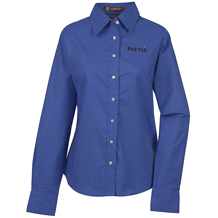 4imprint.ca: Structure Stain Release Oxford Shirt- Ladies' C108158-L