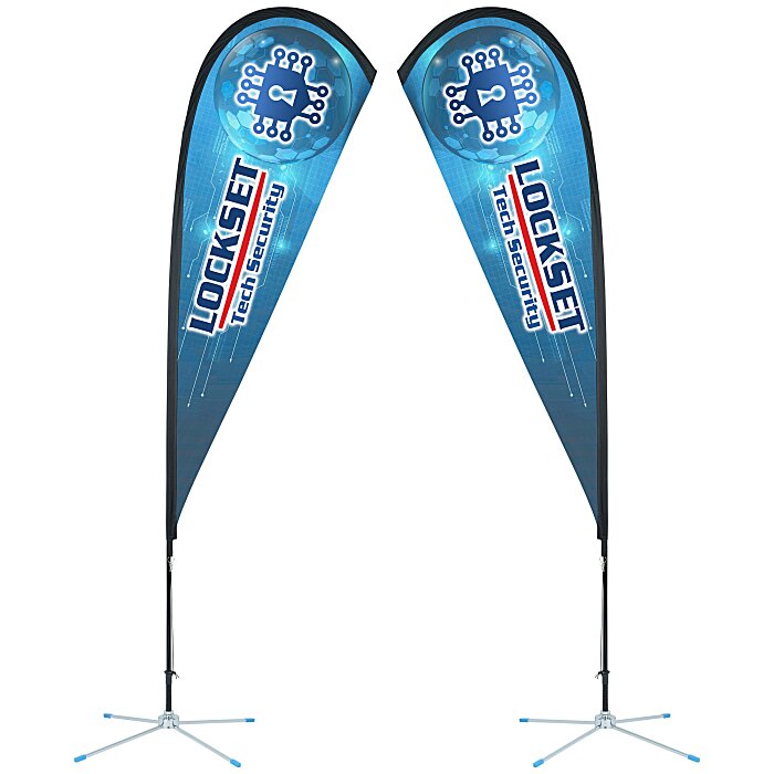 4imprint.ca Indoor Sail Sign 8' TwoSided C1038228IN2