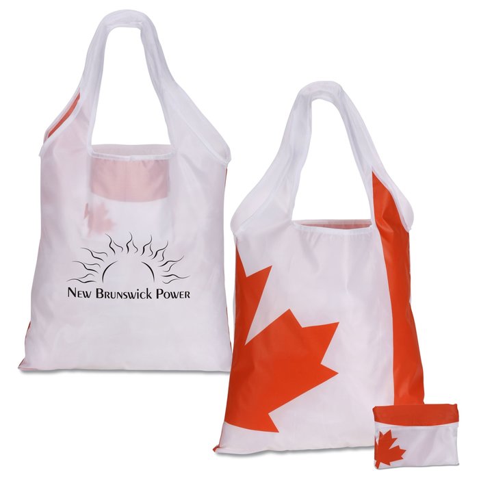 4imprint.ca Folding Canada Tote C114782