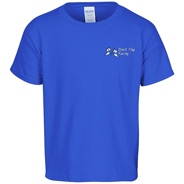 4imprint.ca Gildan Heavy Cotton TShirt Youth Embroidered