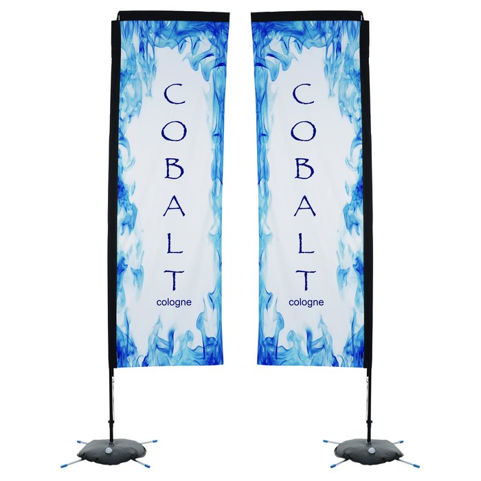 4imprint.ca Indoor Rectangular Sail Sign 10' Two Sided C13334410IN2