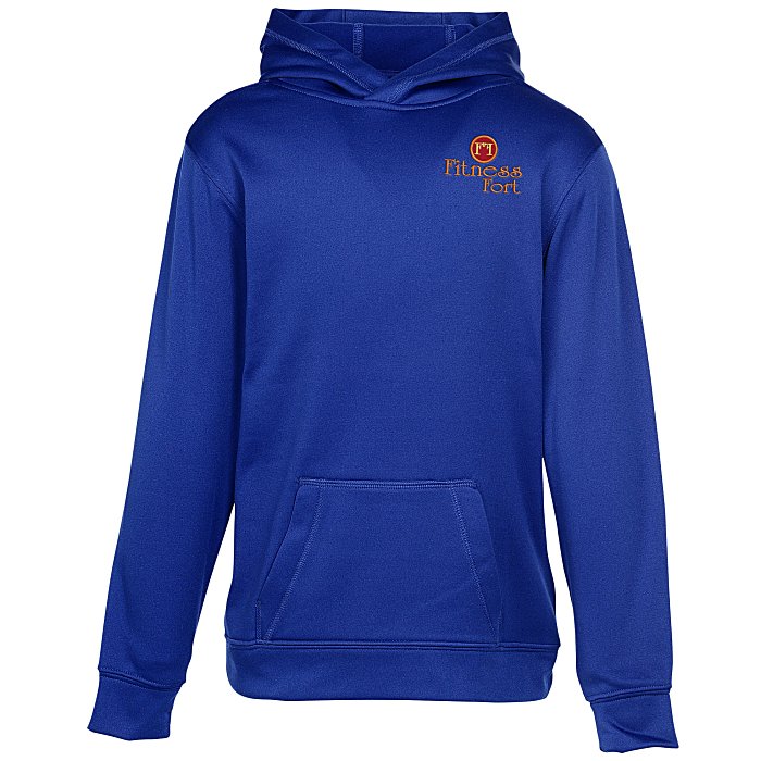 4imprint.ca: Game Day Performance Hooded Sweatshirt - Youth ...