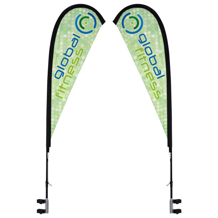 4imprint.ca: Deluxe 10' Event Tent - Sail Sign Banner Kit - Two Sided ...