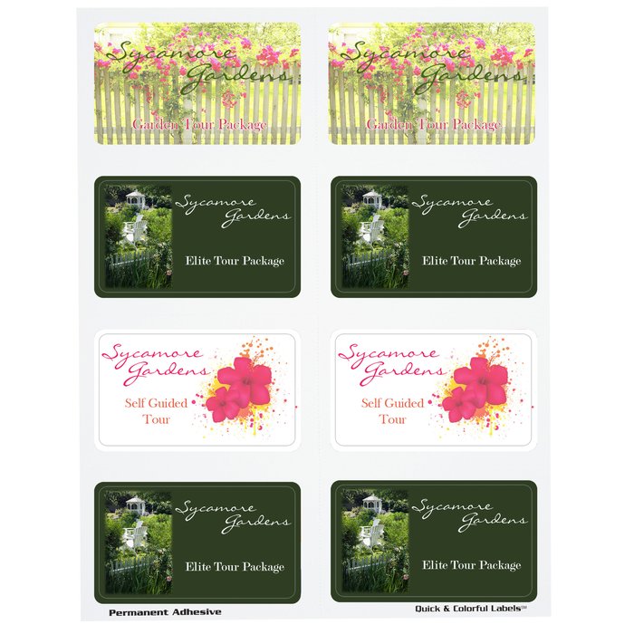 4imprint.ca: Quick &amp; Colourful Perforated Sheeted Label - Rect - 2" x 3 ...