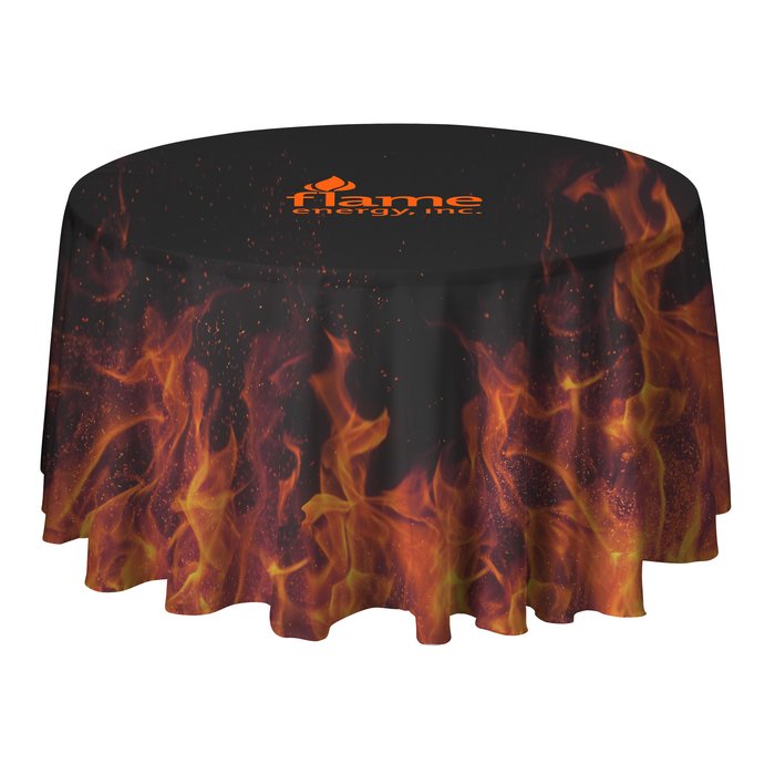 4imprint.ca Serged Round Table Throw 4' Full Colour C1367624