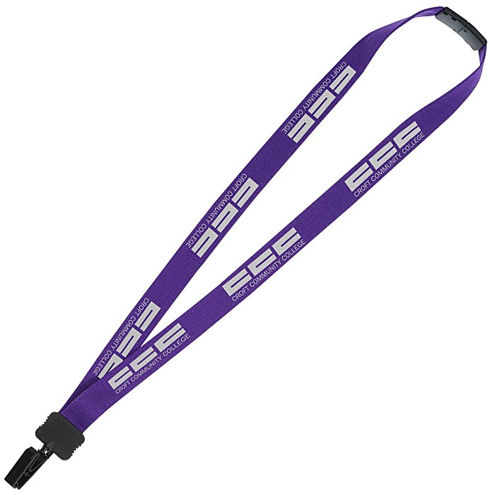 4imprint.ca: Lanyard with Neck Clasp - 7/8