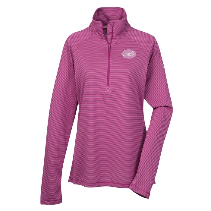 under armour striped 1 4 zip