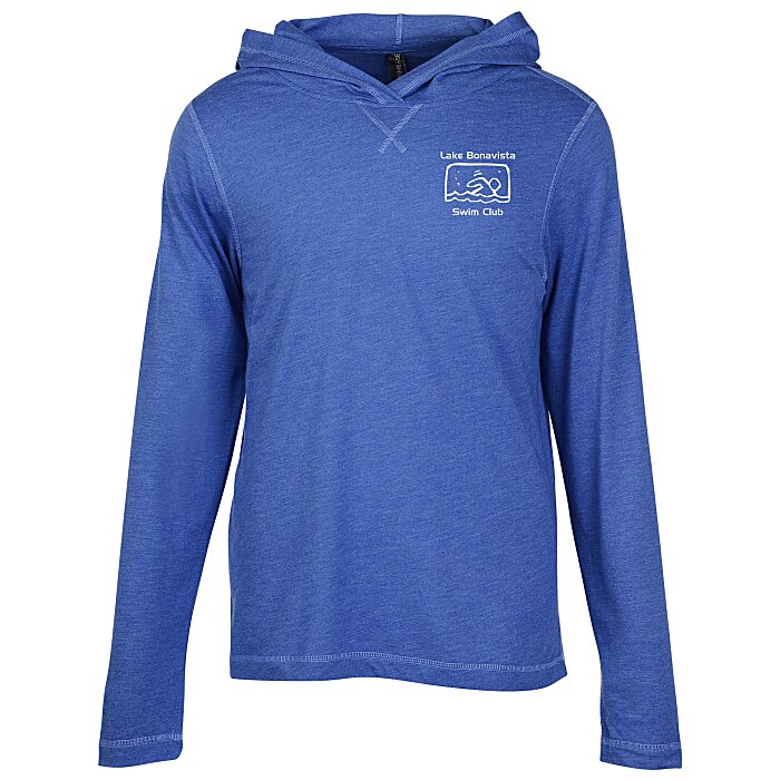 4imprint.ca: Primease Tri-Blend Hooded Tee - Men's C141122-M-S