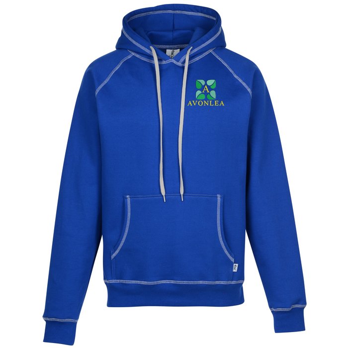 4imprint.ca: King Athletics Contrast Stitch Hooded Sweatshirt