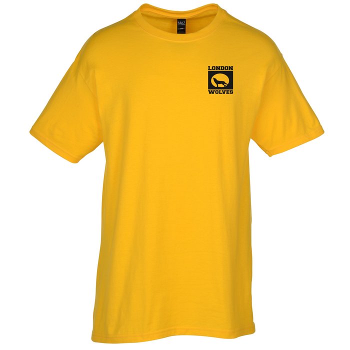 4imprint.ca: M&O Ringspun Cotton T-Shirt - Colours - Screen C143382-C-S