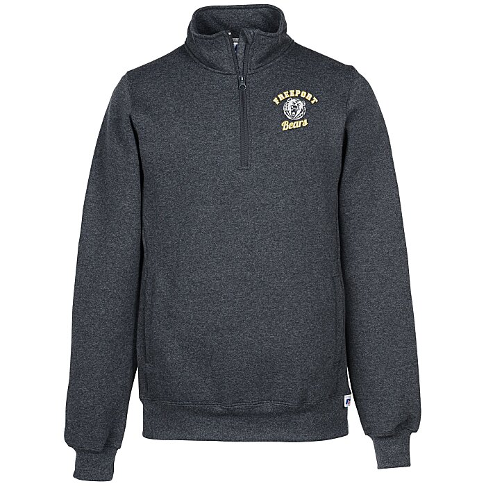 russell quarter zip pullover