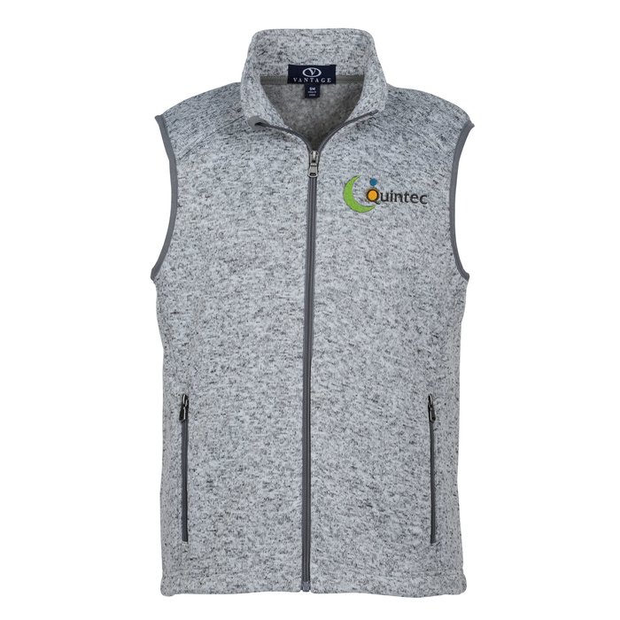 4imprint.ca: Sweater Fleece Vest - Men's C145245-M