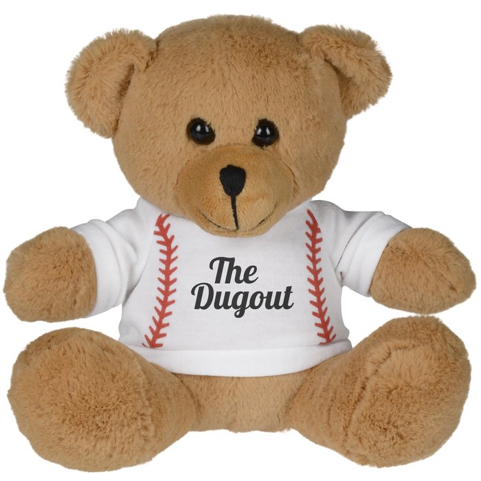 baseball teddy bear